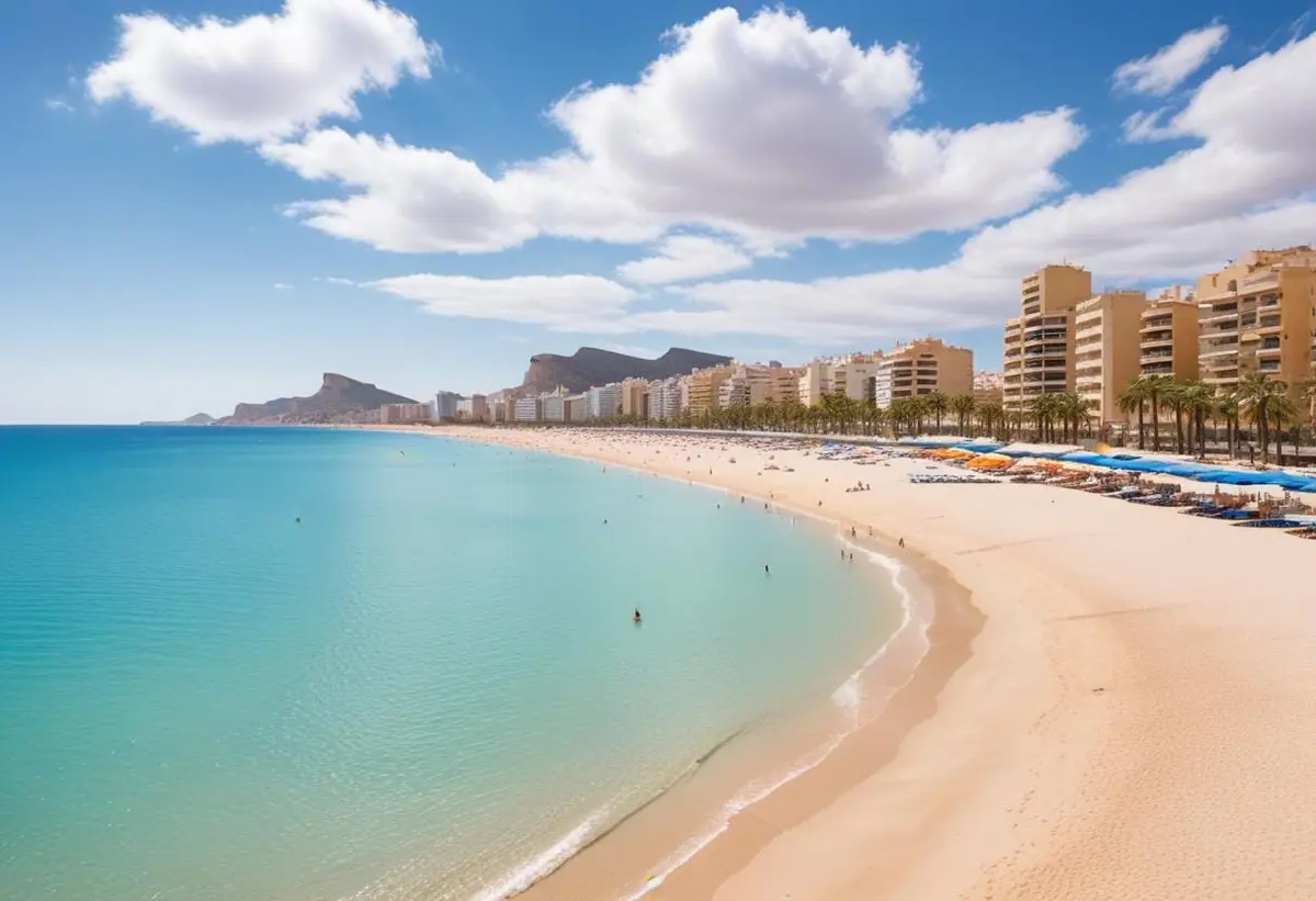 Väder i Alicante illustration