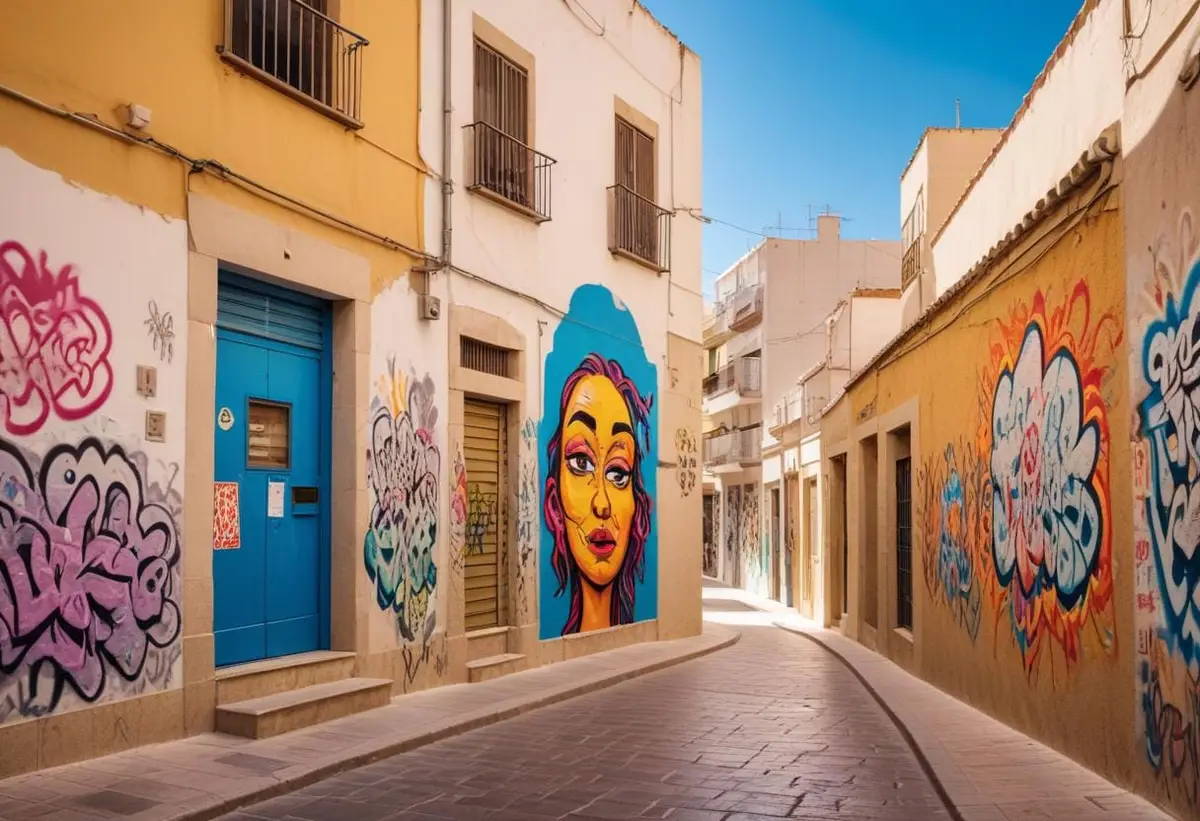 Konst i Alicante illustration