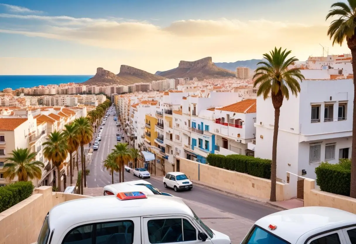Ta en taxi i Alicante – så enkelt och kul! illustration
