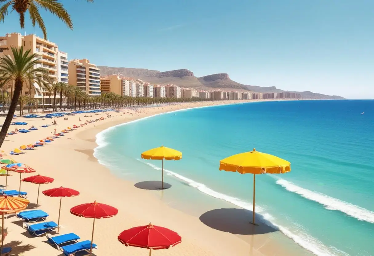 Säkerhet och trygghet i Alicante illustration