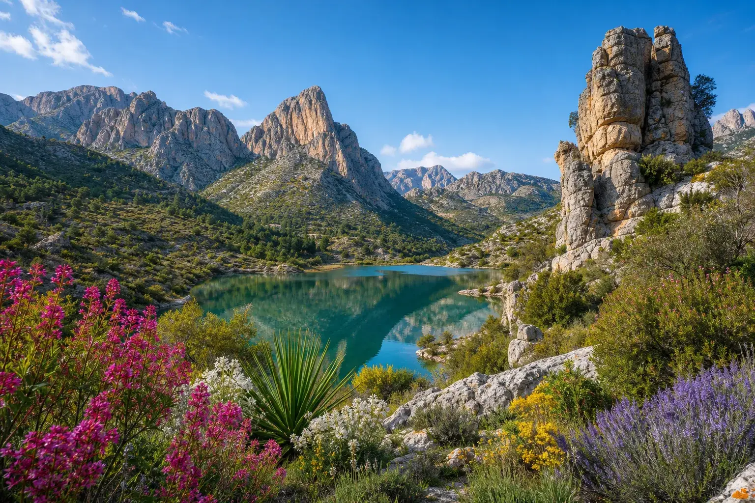 Upptäck de mest fantastiska nationalparkerna nära Alicante illustration