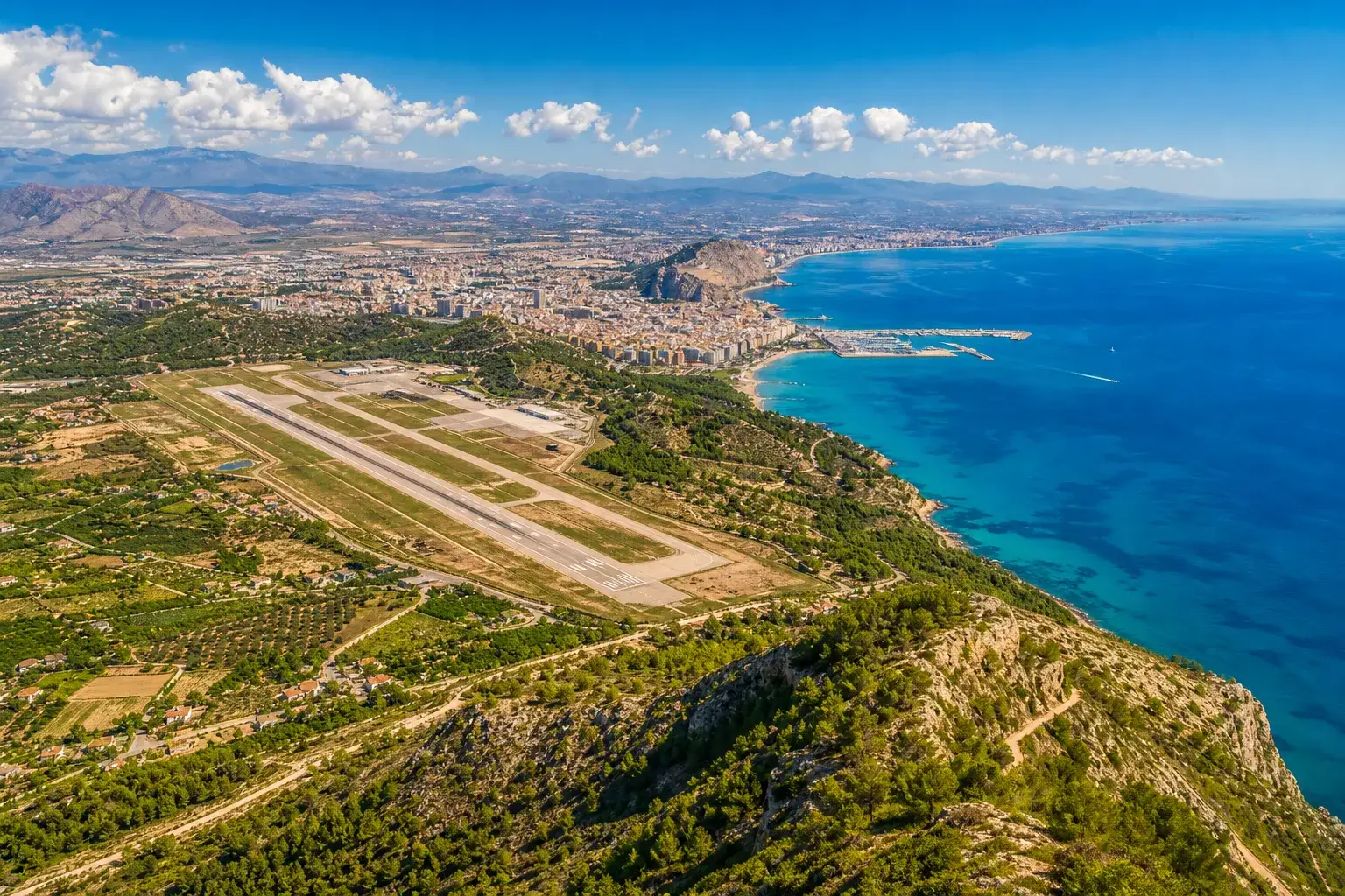 Flygplatser i närheten av Alicante illustration